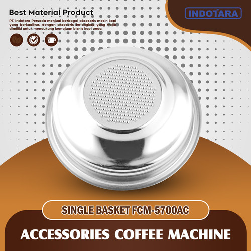 [EZM.1011546] Single Basket Stainless Steel Ferratti Ferro - FCM5700AC