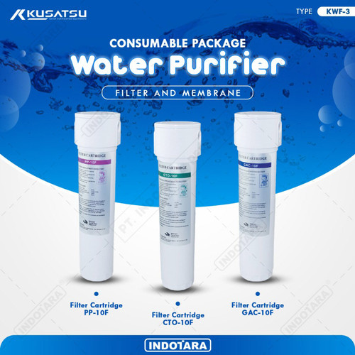 [EZM.1011547] Paket Consumable Water Filter Cartridge Kusatsu - KWF3