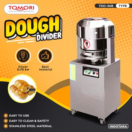 [EZM.1011555] Dough Divider / Mesin Pembagi Adonan Tomori - TDD36B