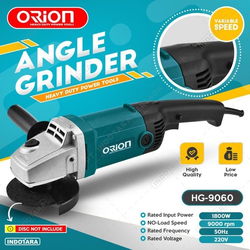 [EZM.1011566] Mesin Gerinda Tangan 7 inch / Angle Grinder 7 inch Orion - HG9060