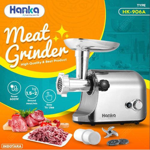 [EZM.1011568] Meat Grinder Mesin Giling Daging Hanka - HK028A