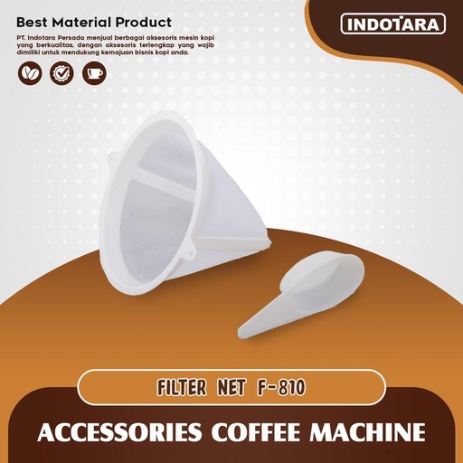 [EZM.1011570] Saringan Kopi / Coffee Filter With Spoon - F810