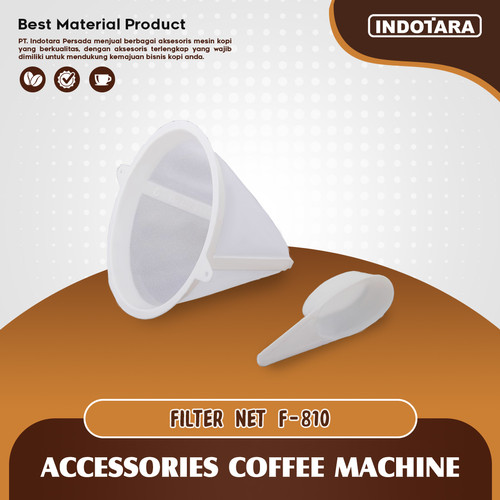 [EZM.1011570] Saringan Kopi / Coffee Filter With Spoon - F810