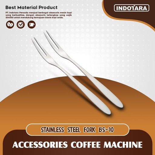[EZM.1011587] Garpu Bauh Stainless Steel Fruit Fork - BS10