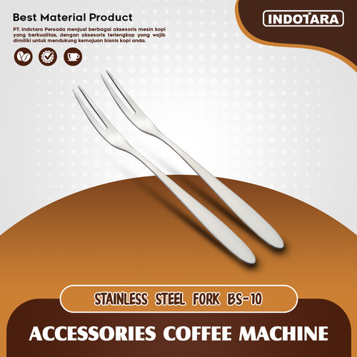 [EZM.1011587] Garpu Bauh Stainless Steel Fruit Fork - BS10