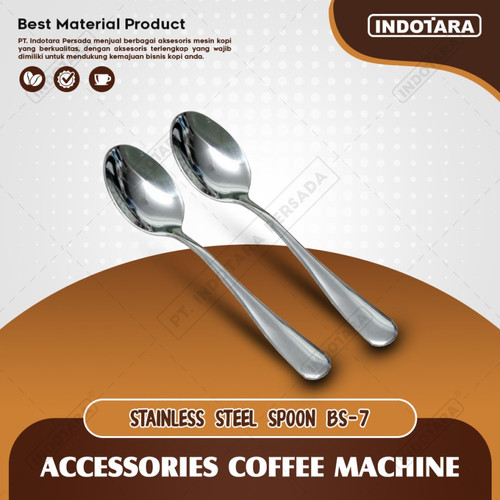 [EZM.1011588] Sendok Makan Stainless Steel Spoon Coffee Tea - BS7