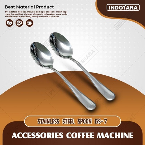 [EZM.1011588] Sendok Makan Stainless Steel Spoon Coffee Tea - BS7