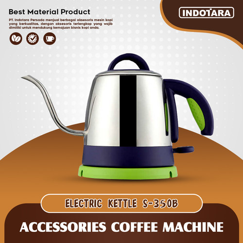 [EZM.1011624] Teko Listrik Stainless Steel Pemanas Air Kettle Electric - S350B