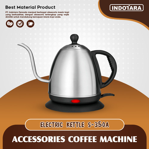 [EZM.1011625] Teko Listrik Stainless Steel Pemanas Air Kettle Electric - S350A
