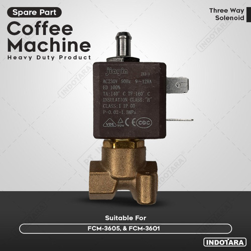 [EZM.1011644] Solenoid Three Way - Ferratti Ferro Espresso Machine