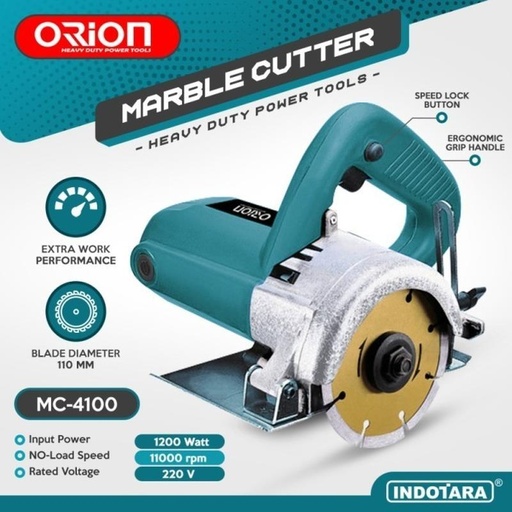 [EZM.1011650] Marble Cutter / Mesin Potong Keramik - Orion MC4100