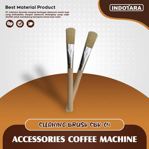 [EZM.1011671] Kuas Pembersih Mesin Kopi / Soft Cleaning Brush - CBH04