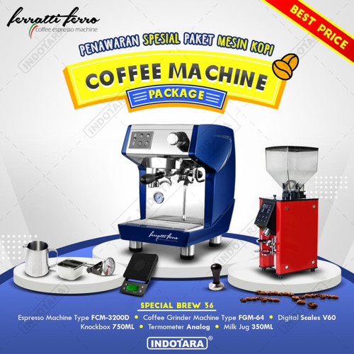 [EZM.1011674] Paket mesin kopi Espresso Special Brew 34 - 35 - 36