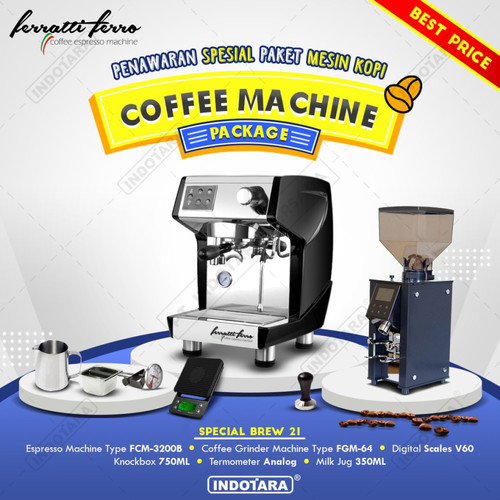 [EZM.1011677] Paket mesin kopi Espresso Special Brew 21 - 22 - 23