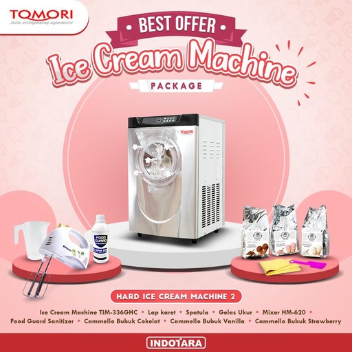 Paket Mesin Pembuat Es Krim Hard / Hard Ice Cream Machine 2