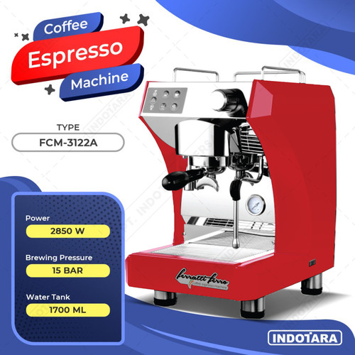 [EZM.1011748] Mesin Kopi Espresso / Espresso Machine Ferratti Ferro FCM-3122A