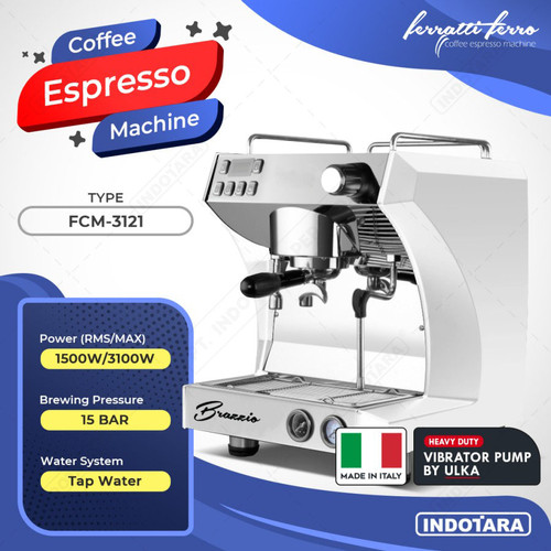 [EZM.1011751] Mesin Kopi Espresso / Espresso Machine Ferratti Ferro FCM-3121