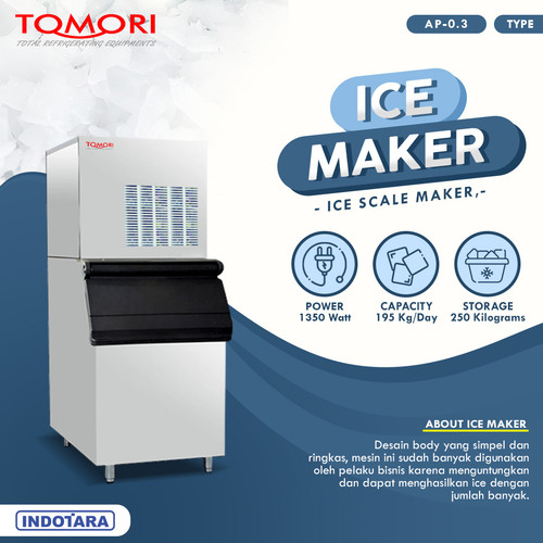 [EZM.1011756] Mesin Pembuat Es Scale / Es Flake TOMORI ICE SCALE AP03