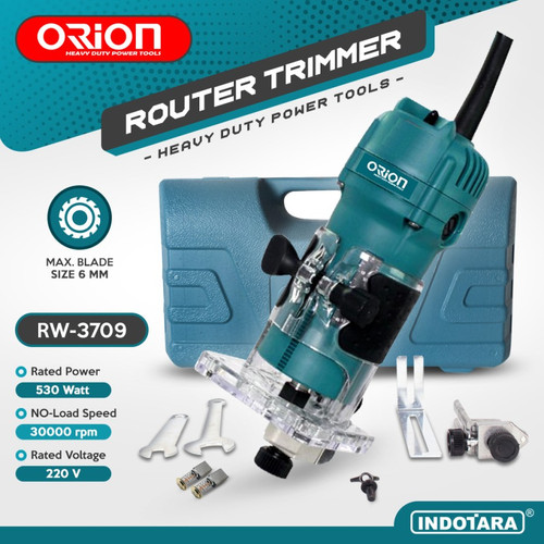 [EZM.1011758] Mesin Profil Router Trimmer Kayu - Orion RW-3709