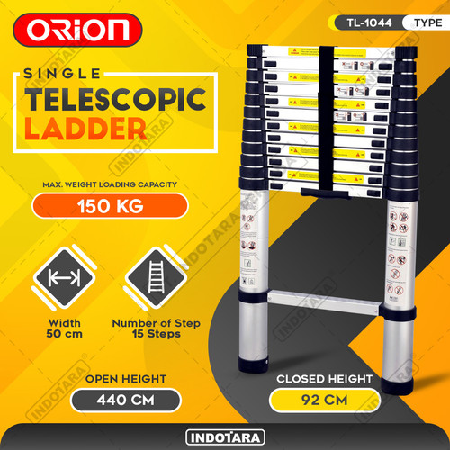 [EZM.1011763] Tangga Lipat Teleskopik 4.4M - Orion Telescopic Ladder TL-1044