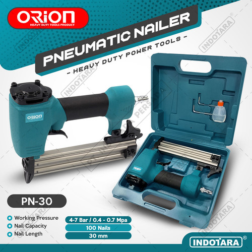[EZM.1011777] Mesin Paku Tembak / Gun Tracker / Pneumatic Nailer Orion PN-30