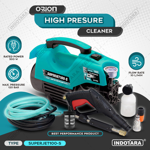 [EZM.1011782] Alat steam cuci motor & mobil Jet Cleaner - Orion SUPERJET100S Silent