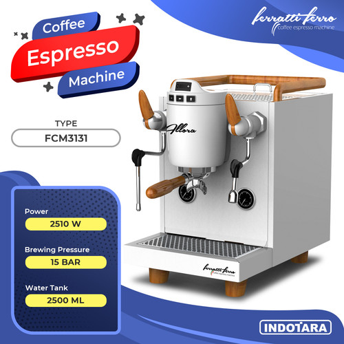 [EZM.1011790] Mesin Kopi Espresso / Espresso Machine Ferratti Ferro FCM-3131