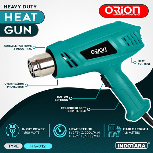 [EZM.1011807] Heat Gun Hot Gun Electric Orion HG-012