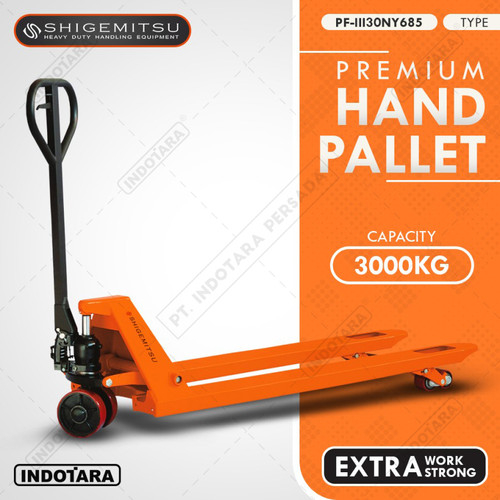 [EZM.1011813] Premium Hand Pallet 3 Ton Shigemitsu PF-III30NY685