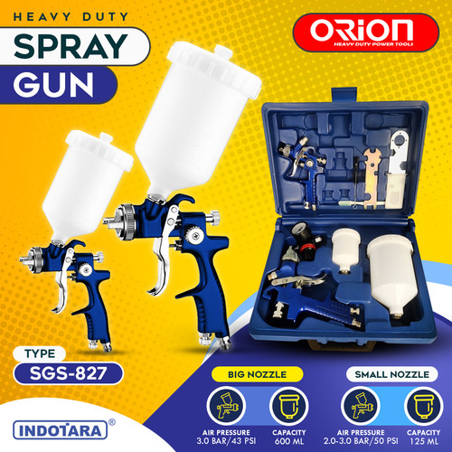 [EZM.1012404] Alat Semprotan Cat Spray Gun Air Dust Orion SGS-827