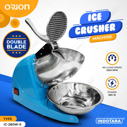 [EZM.1012406] Ice Crusher Mesin Gilingan Es Mesin Es Serut IC-280W-S - Orion