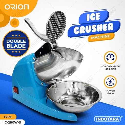 [EZM.1012406] Ice Crusher Mesin Gilingan Es Mesin Es Serut IC-280W-S - Orion