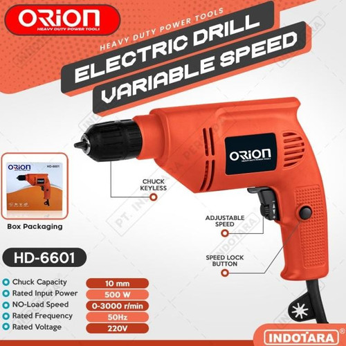 [EZM.1011820] Mesin Bor Listrik Impact Drill Listrik Orion HD-6601