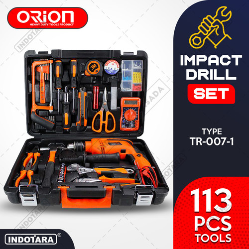 [EZM.1011829] Hand Toolset / Tool Kit Set / Toolkit Toolbox Orion TR-007-1