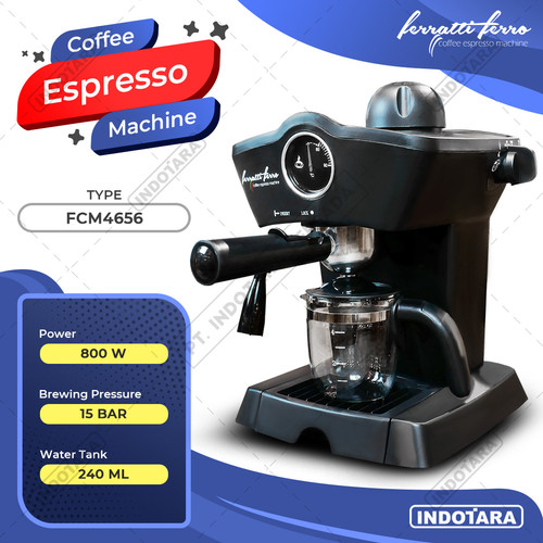 [EZM.1011839] Mesin Kopi Espresso / Espresso Machine Ferratti Ferro FCM-4656