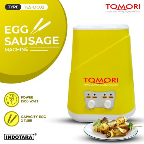 [EZM.1011856] Mesin Sosis Telur Sostel Listrik Egg Sausage 2 Lubang Tomori - DC02