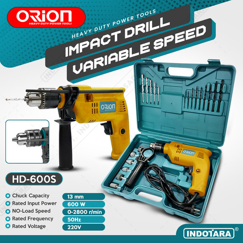 [EZM.1011869] Mesin Bor / Impact Drill Listrik Orion - HD600S