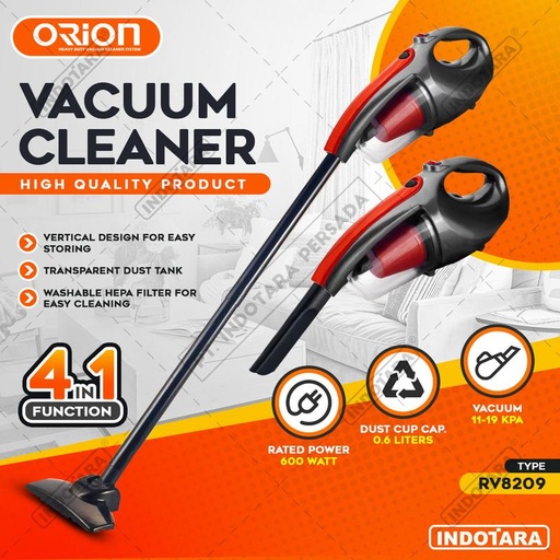 [EZM.1011871] Vacuum Cleaner / Alat Penyedot Debu Orion - RV8209