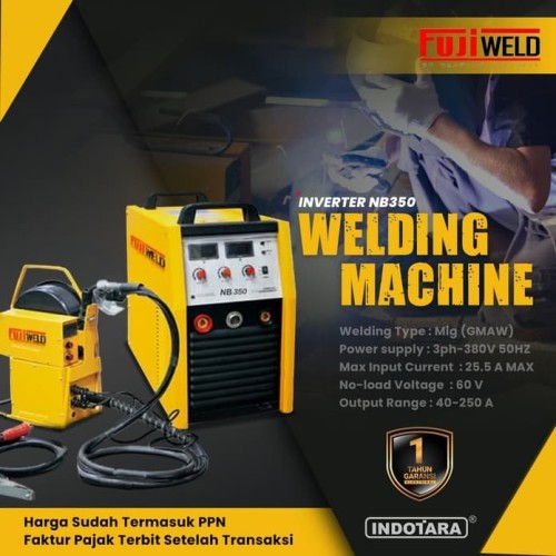 [EZM.1011881] Mesin Las MIG/MAG/CO2 (GMAW) Welding NB 350