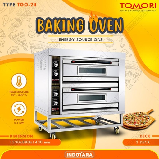 [EZM.1011882] TOMORI Baking Oven TGO 24