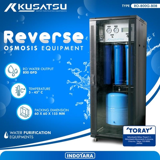 [EZM.1011896] Mesin Reverse Osmosis RO-800G B08 Kusatsu