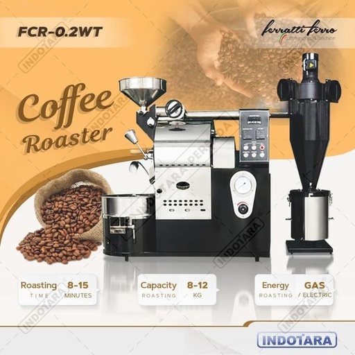 [EZM.1011901] Coffee Roaster / Mesin Sangrai Kopi Ferratti Ferro FCR02WT