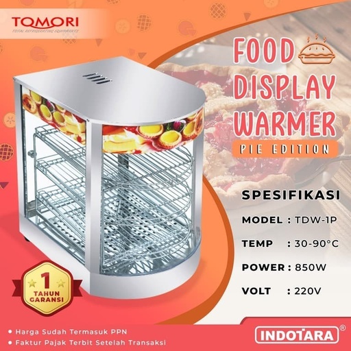 [EZM.1011905] Food Warmer Tomori - TDW-1P