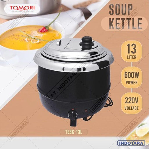 [EZM.1011942] TOMORI ELECTRIC SOUP KETTLE TESK-13L