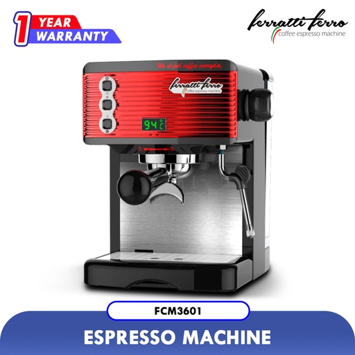 [EZM.1011948] Ferratti Ferro Espresso Machine FCM3601