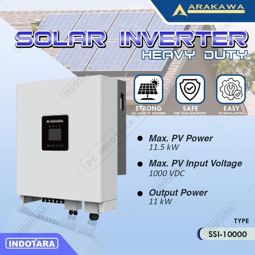 [EZM.1011973] Solar Inverter / Solar Controller ARAKAWA SSI10K-3P
