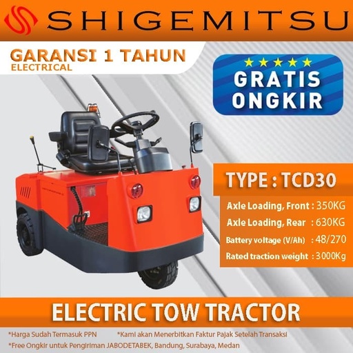 [EZM.1011999] Traktor Towing / Electric Tow Tractor TCD30
