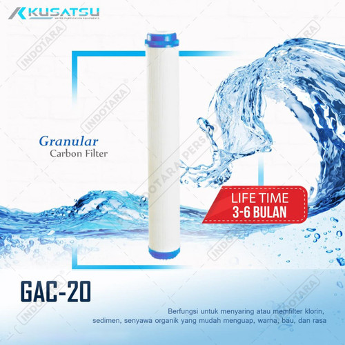 [EZM.1012006] Granular Carbon Filter ( GAC-20 ) - Kusatsu