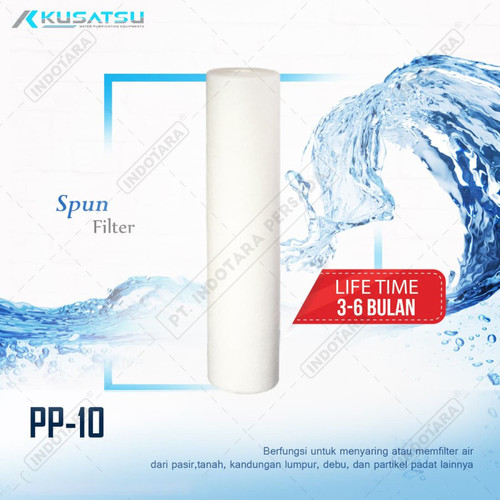 [EZM.1012015] PP Spun Filter ( PP-10 ) - Kusatsu