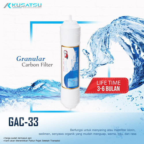 [EZM.1012016] Granular Carbon Filter ( GAC-33 ) - Kusatsu